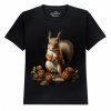 Dziecięca koszulka z wiewiórką Squirrel Food - TCH